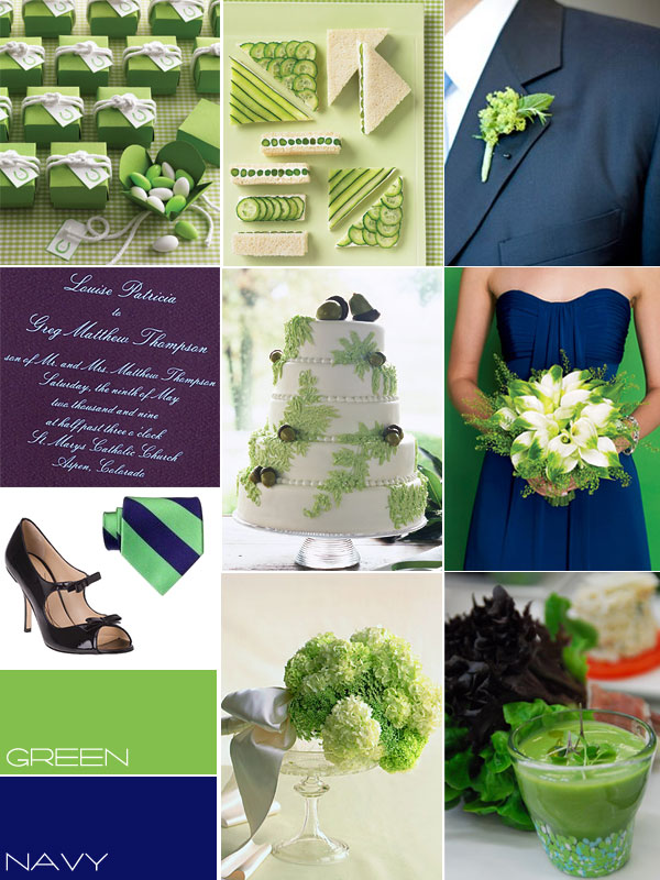 blue green wedding colour, navy green wedding colour, wedding theme