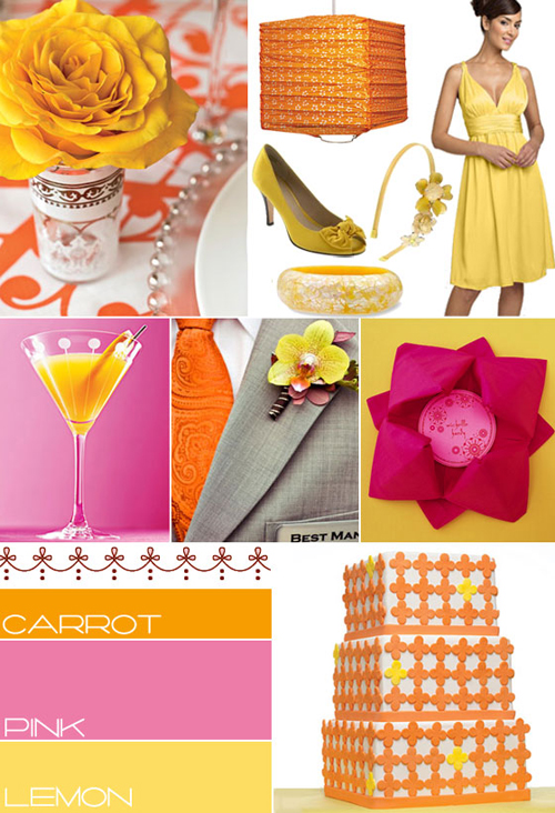wedding palettes,wedding color palate,wedding color palette ideas,orage yellow wedding palettes