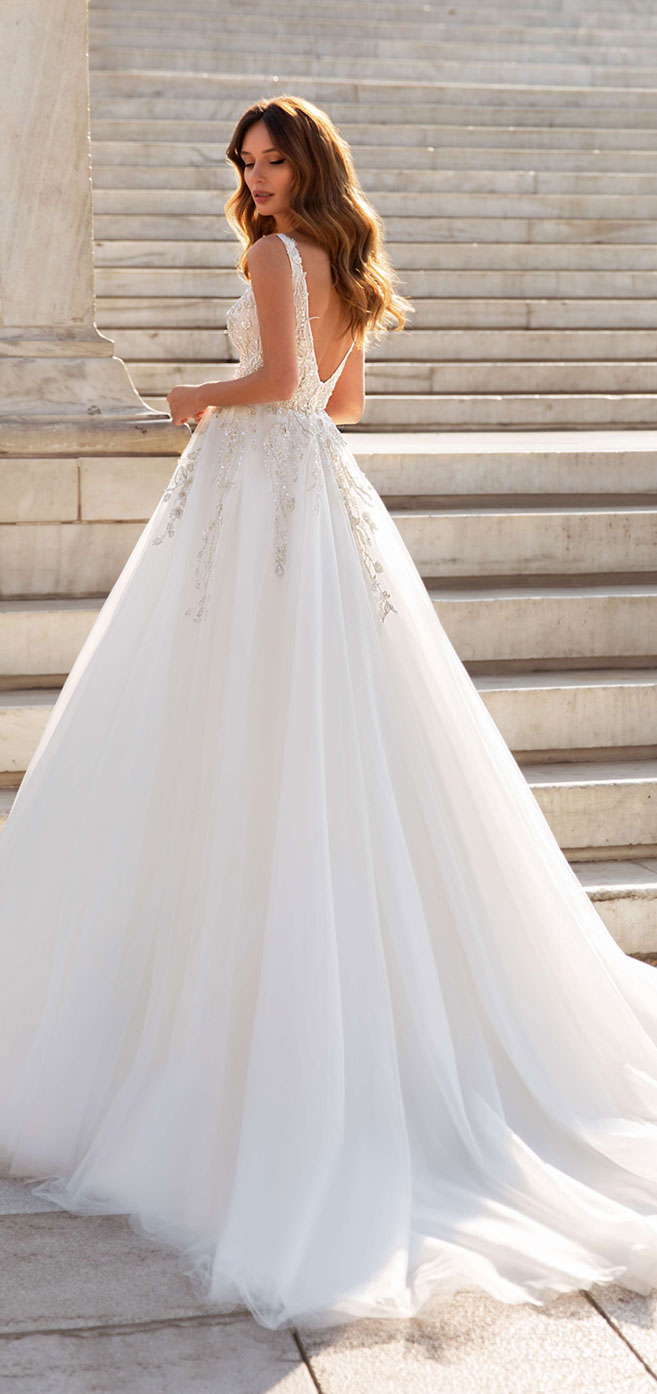 Sleeveless wedding gown Luce Sposa wedding dress - the Greece Campaign #wedidngdress #weddinggown wedding dress