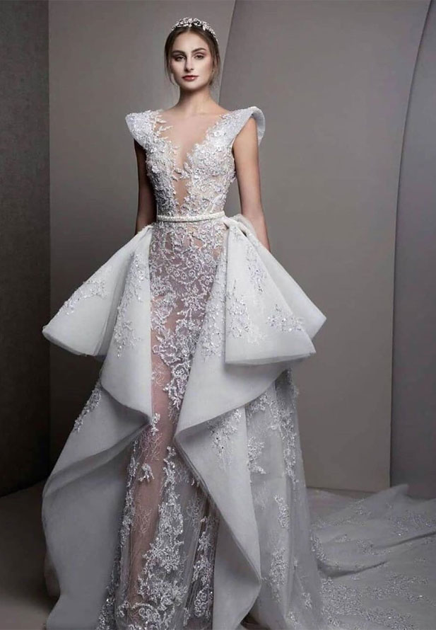 33 Breathtakingly beautiful wedding gowns with amazing details galore