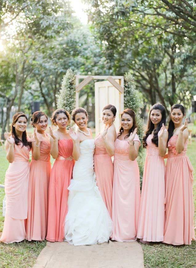57 different shades of pink bridesmaid dresses - pink bridesmaid dresses,blush pink color dress,blush pink dress, Long Bridesmaid Dresses #wedding #pinkbridesmaiddresses #blushbridesmaid