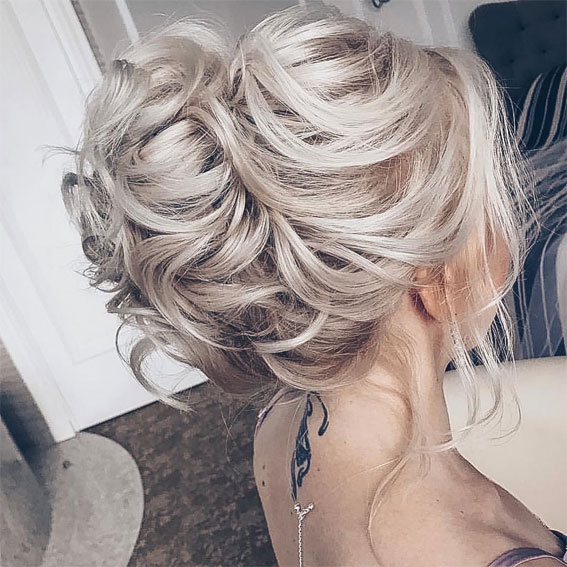 59 Stunning messy updo hairstyles for special occasion - wedding hair , messy updo , low updo, low bun #promhairsytles #updo #weddinghair #hairdo