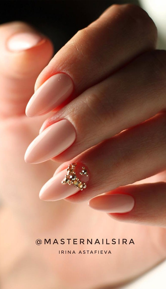 41 best wedding nail ideas for elegant brides
