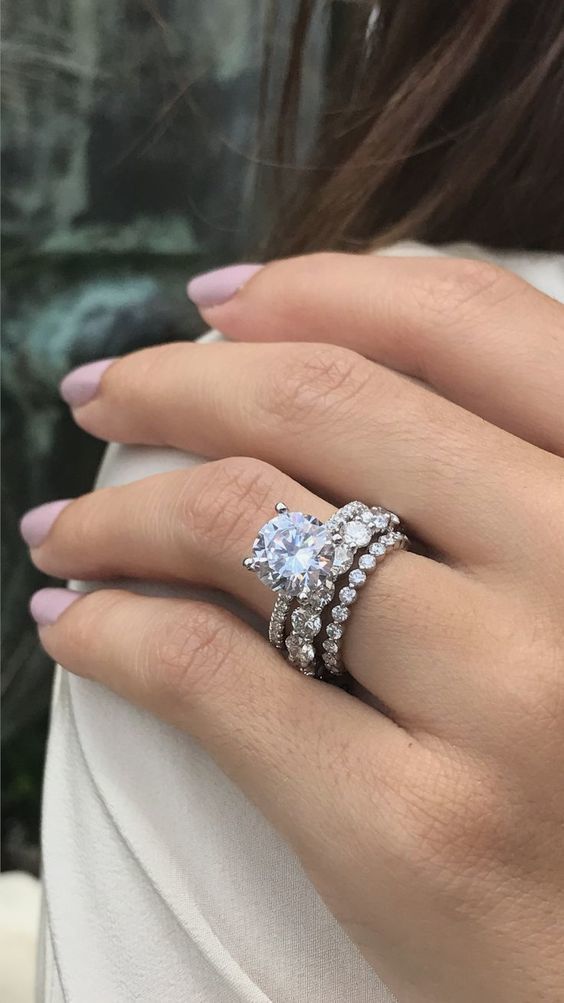 75 Unique engagement rings with Glamorous Charm : 1.3ct Sparkling setting