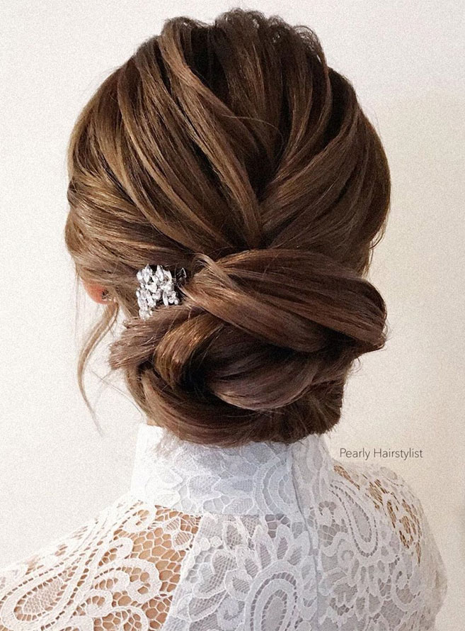 updo hairstyles ,hairstyles for weddings long hair, wedding updos with braids, wedding updos, bridal updos ,messy updo hairstyles ,hairstyle #hairstyle #weddinghair #updo #upstyle elegant bridal hairstyle