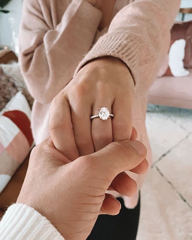 Big Engagement Ring Inspiration | POPSUGAR Love & Sex