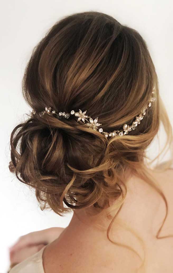 romantic bridal hairstyles, hairstyles for weddings long hair, 2019 wedding hairstyles for long hair, bridal hair trends 2019, bridal hair 2019, 2019 bridal hair styles, bridal hairstyles pictures, 2019 bridesmaid hairstyles , wedding hairstyle, bridal hairstyles , wedding hairstyle for medium hair length, best wedding hairstyle 2019 , messy updo hairstyles