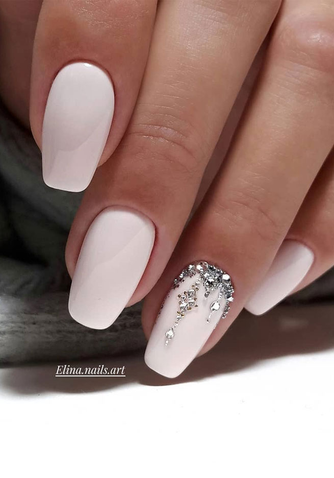 21+ Elegance Wedding Nails for Bride - Maniqure Nail Salon