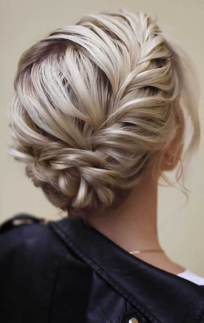 65 The most romantic wedding hairstyles 2019