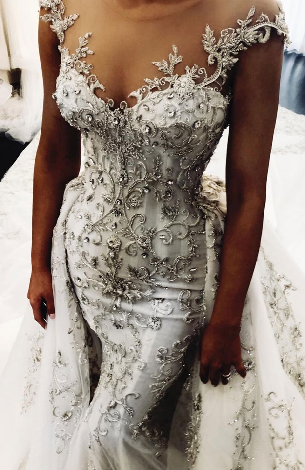 33 Breathtakingly beautiful wedding gowns with amazing details