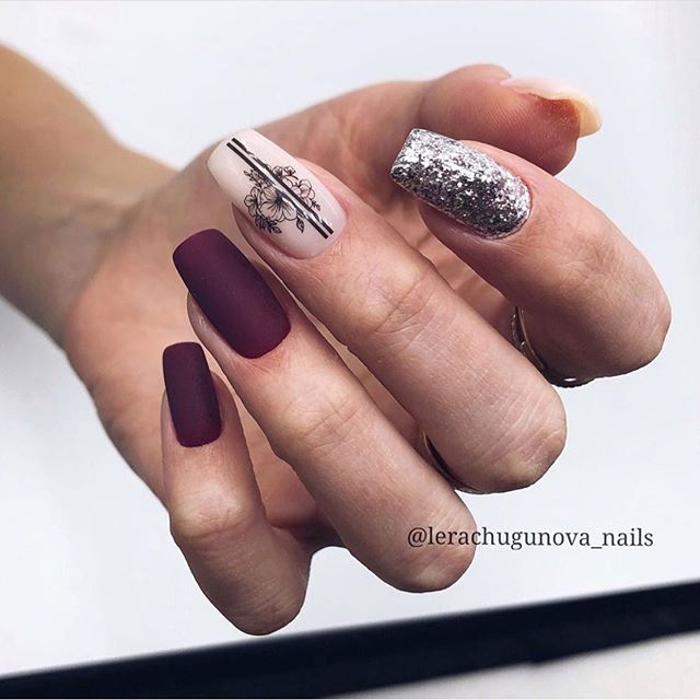nail art designs, nail design ideas #nailart #naildesigns mismatched nail art , mismatched nails