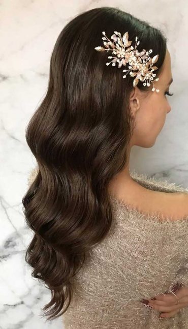 Bridal hairstyles that perfect for ceremony and reception 7
