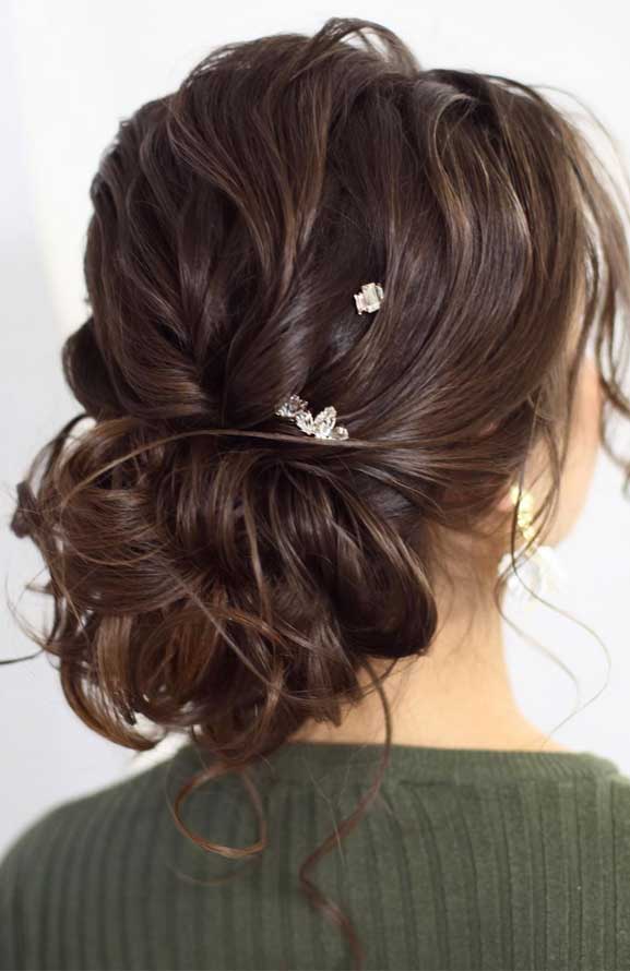 Bridal hairstyles that perfect for ceremony and reception 20
