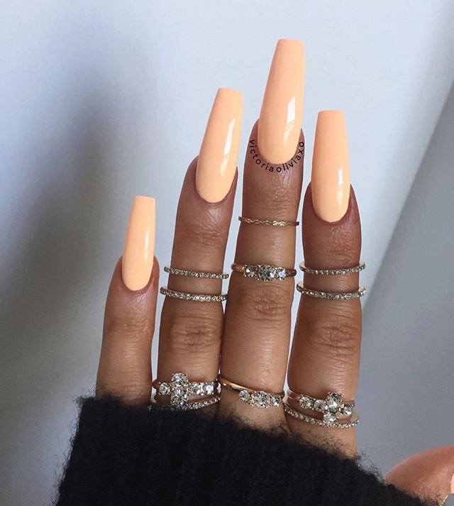 The 45 pretty nail art designs that perfect for spring looks 25