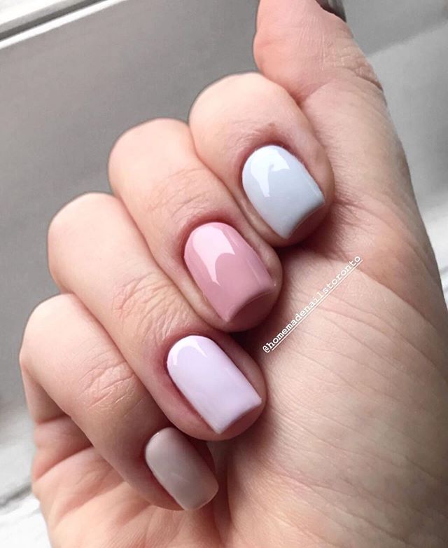 The 45 pretty nail art designs that perfect for spring looks 28