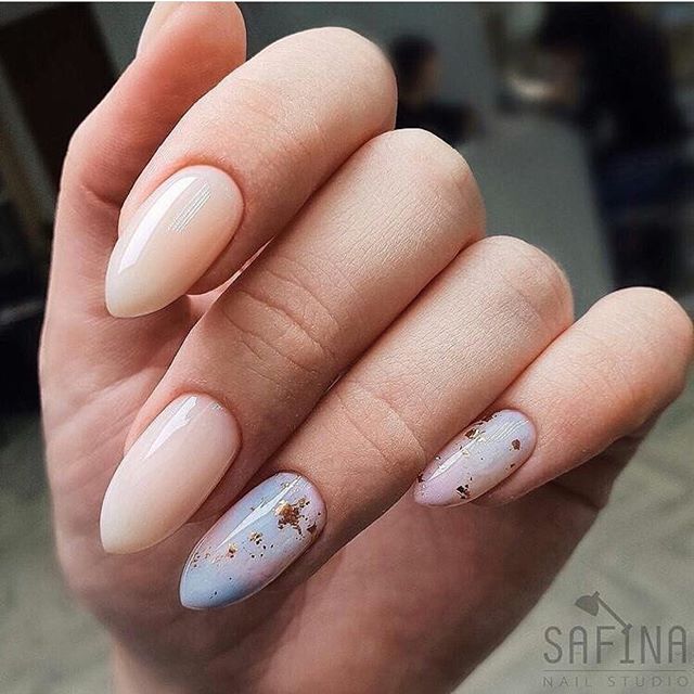 The 45 pretty nail art designs that perfect for spring looks 29
