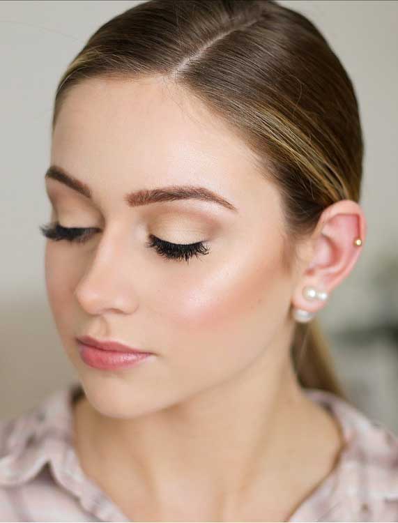 Beautiful Neutral Makeup ideas for Summer perfect for any occasion 16
