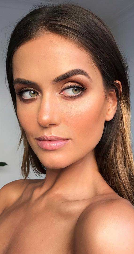 Beautiful Neutral Makeup ideas for Summer perfect for any occasion 53