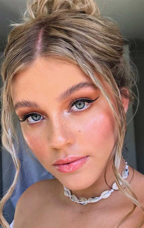 Beautiful Neutral Makeup ideas for Summer perfect for any occasion 59