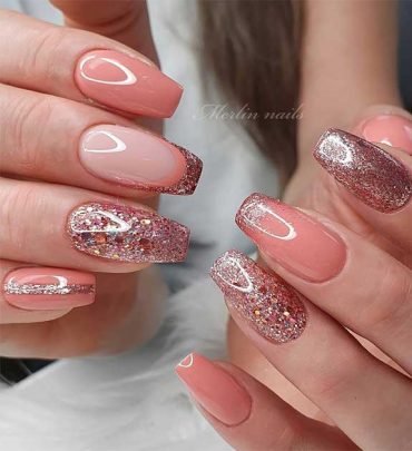 50 Super pretty nail art designs – Dying over these nails! 36