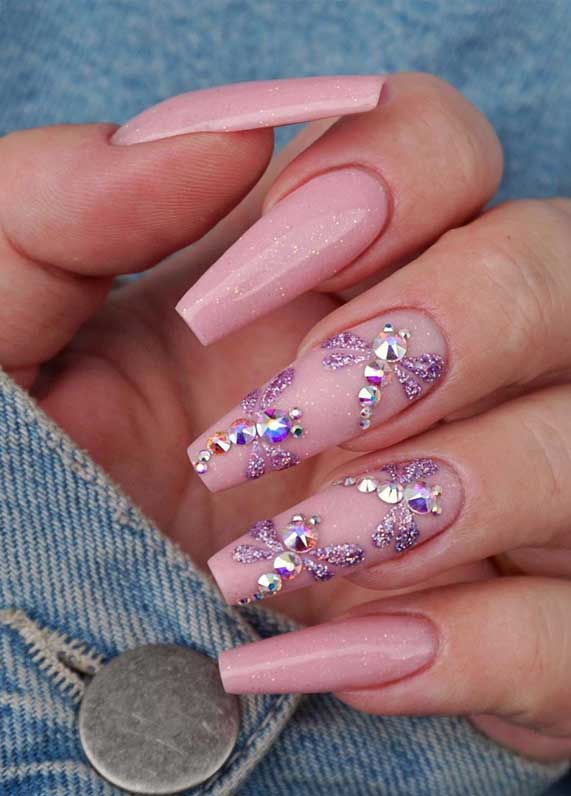 Most Beautiful Nail Designs You Will Love To wear In 2021 : Chunky