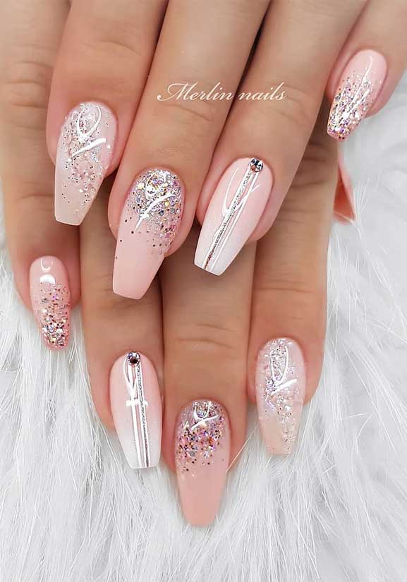 50 Super pretty nail art designs – Dying over these nails! 33