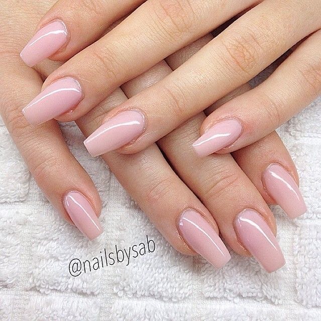 30+ Pink Nails Examples: The Trendiest Pink Nail Colors to Use | Blush pink  nails, Pink nail colors, Bridal nails