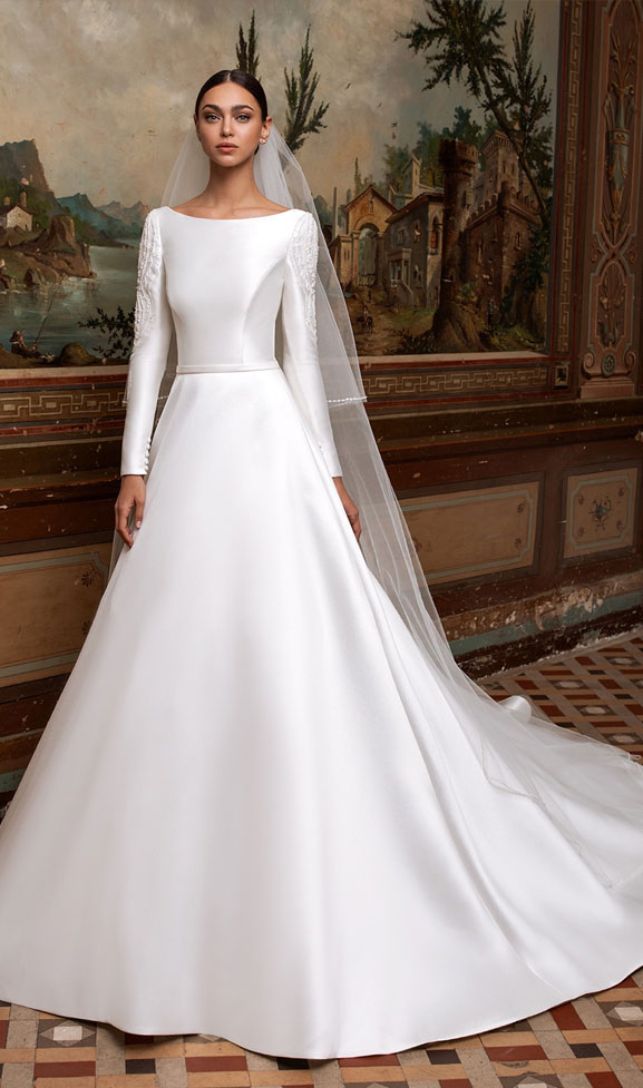 These Long sleeve wedding dresses are showstopper