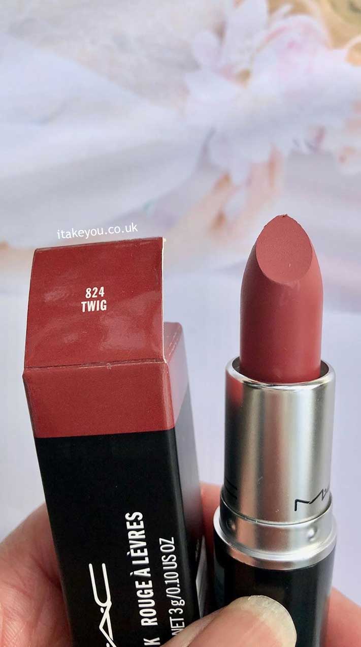 Mac Lipstick in shades : Twig Mac Lipstick