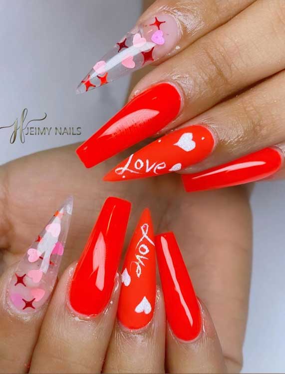 Gorgeous Valentine’s Day Nail Art Designs 11