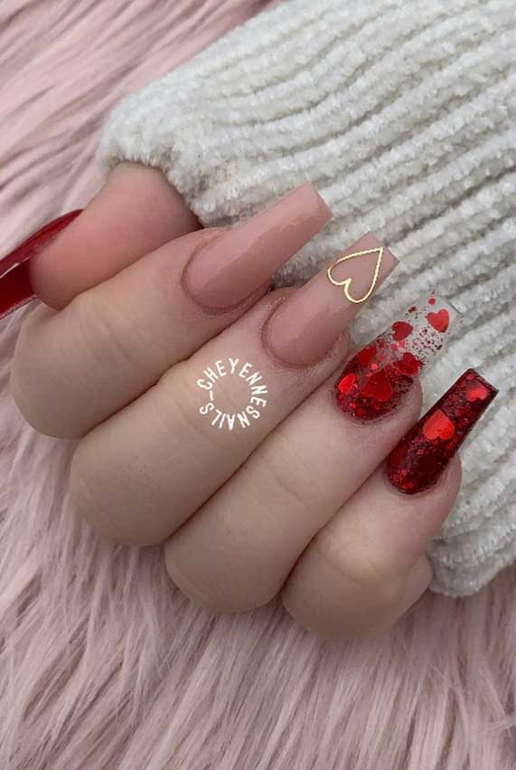 Gorgeous Valentine’s Day Nail Art Designs 15