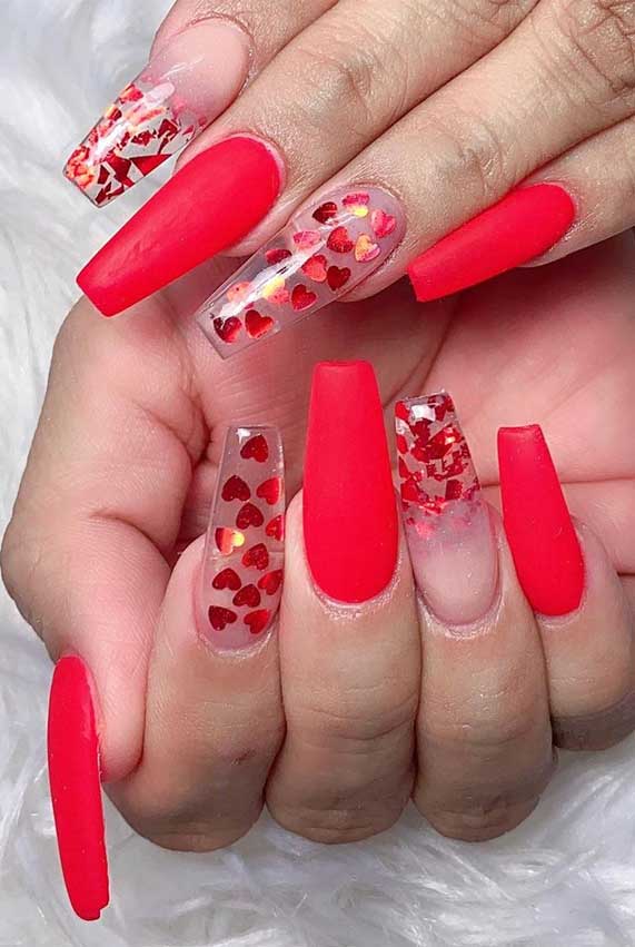 Gorgeous Valentine’s Day Nail Art Designs 24