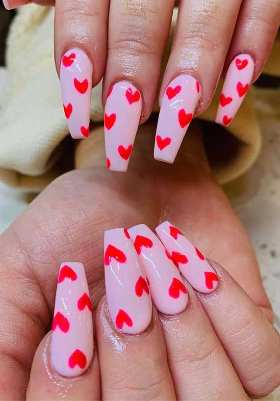 Gorgeous Valentine’s Day Nail Art Designs 27