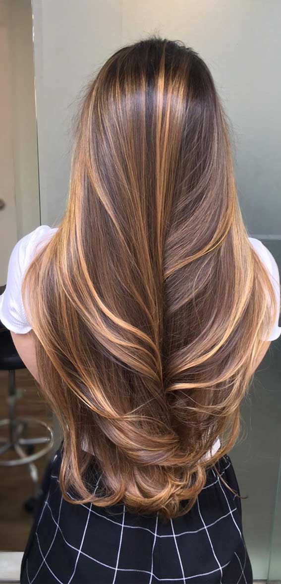 Best hair color ideas to refresh your appearance – Brown hair aglow