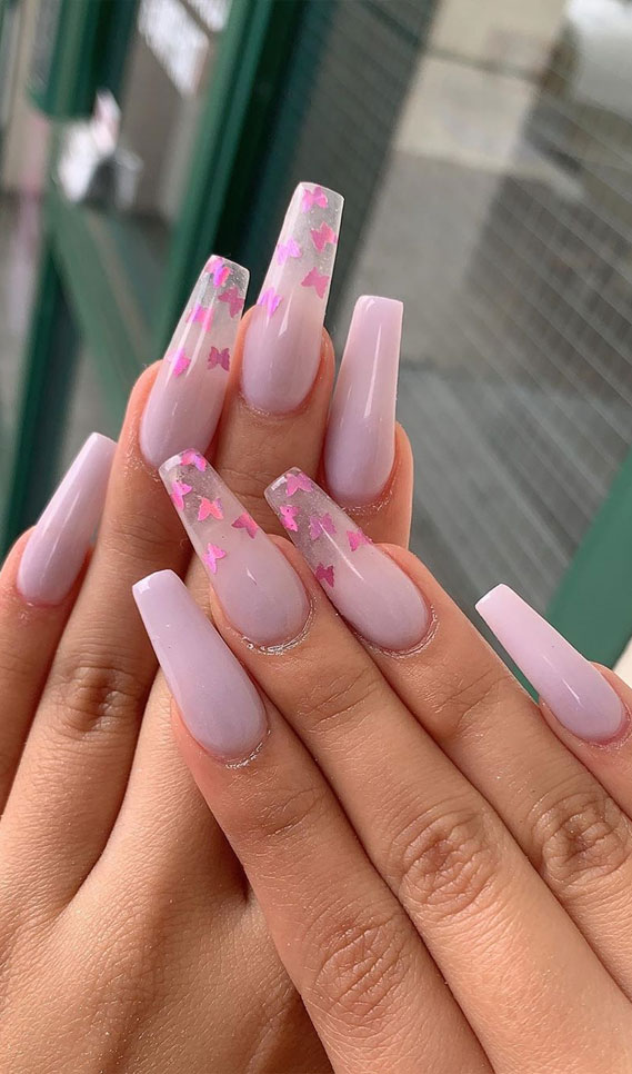 45 Pretty & Romantic Nail Design Ideas To Try