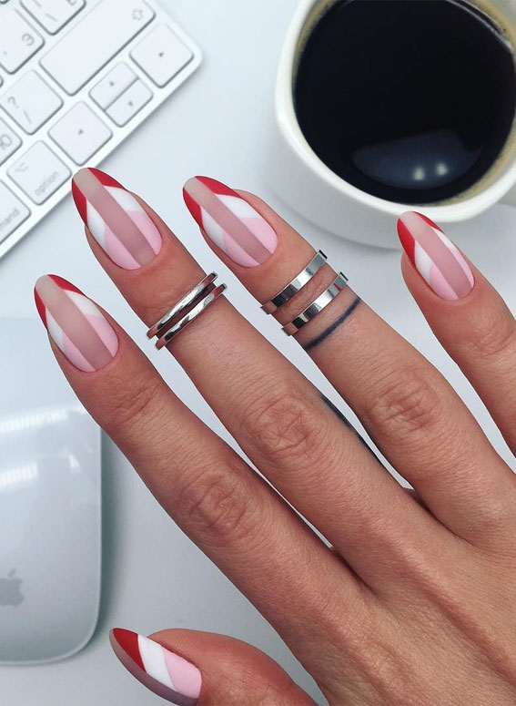 neutral nail colors, summer nail designs, summer nails 2020, nail art designs, summer nail colors, french tip nails 2020, modern french nails , ombre summer nails, acrylic nails