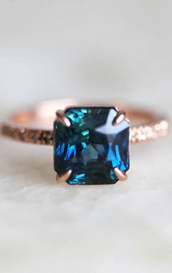 Incredibly Beautiful Engagement Rings in 2020 – Blue Sapphire