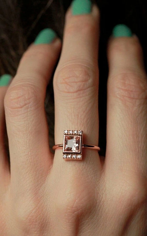 Incredibly Beautiful Engagement Rings in 2020 – Morganite Engagement Ring
