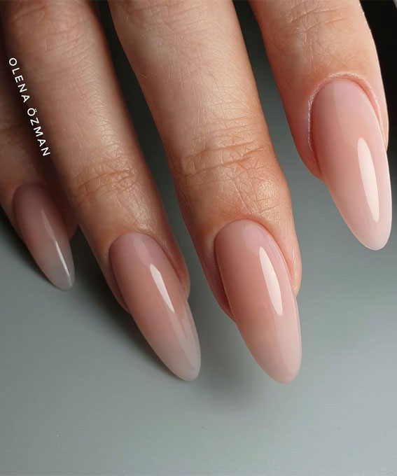 natural nails designs, pretty nails, summer nails, nail art designs, pink ombre nails, neutral nails, best summer nails 2020 , summer nail art designs, nail art ideas, summer nails 2020