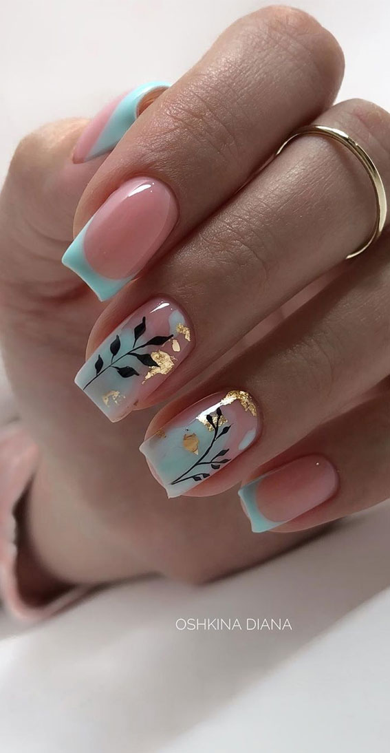 50 Summer Nail Art Design Ideas 2019 ~ Clotee.com | Summer nails, Nail art  designs summer, Wave nails