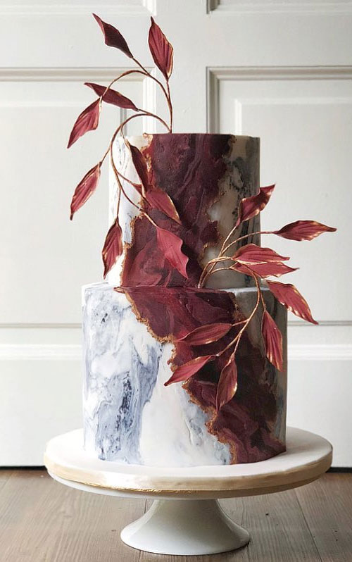 The Most Beautiful Art Of Cakes – Wedding Cakes Inspired by Works of Art : Avantgarde