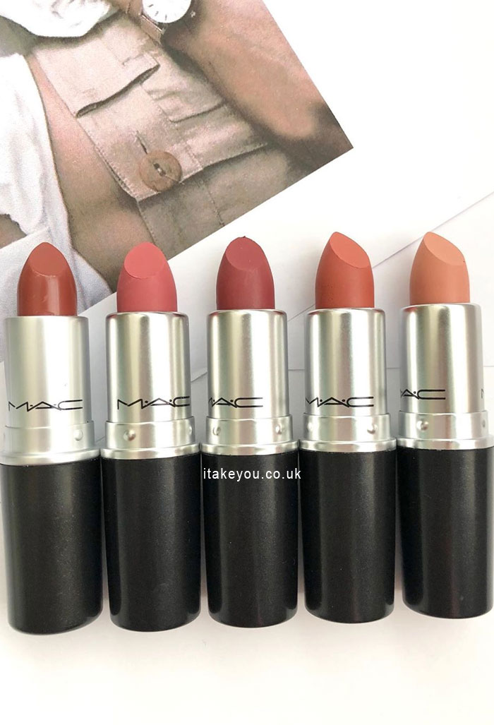 5 Neutral Shades of Mac Lipsticks