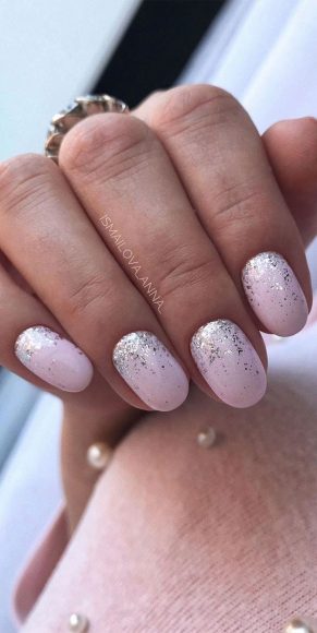 +32 Gorgeous Nail Art Designs – short glam nails