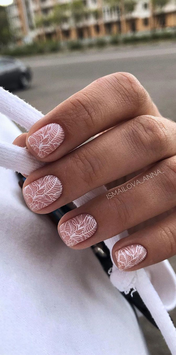 +32 Gorgeous Nail Art Designs – Floral nails