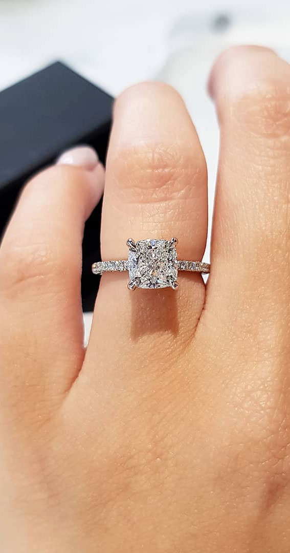 44 Insanely Gorgeous Engagement Rings – Classic cut