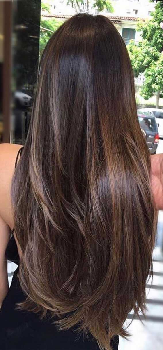 44 The Best Hair Color Ideas For Brunettes - Chocolate Ombre