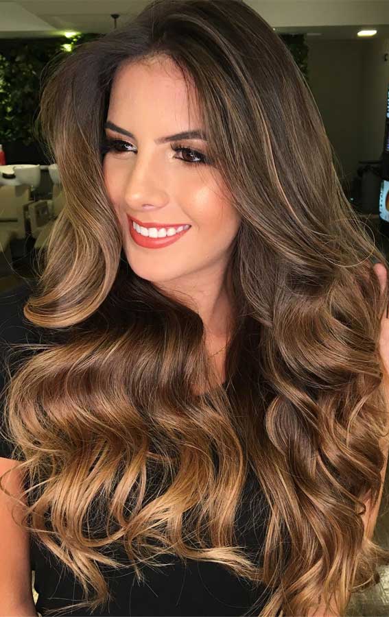 44 The Best Hair Color Ideas For Brunettes – Dreamy Caramel