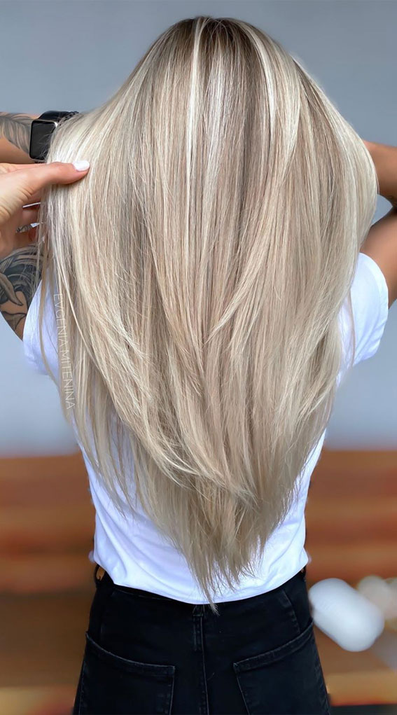 44 The Best Hair Color Ideas For Brunettes – Vanilla dreamy blonde