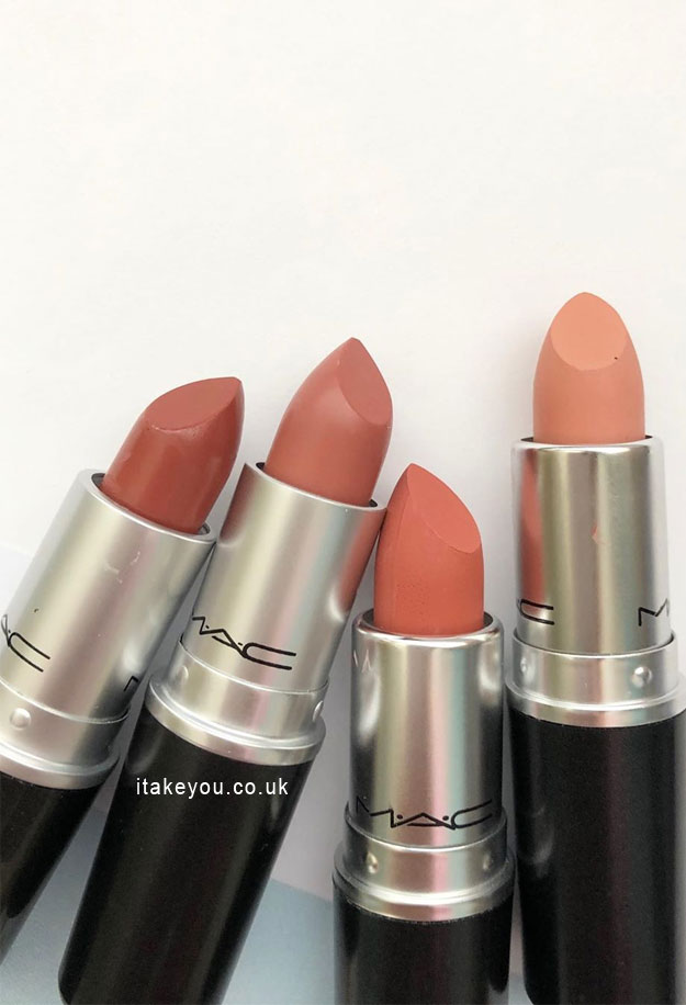 Beautiful Neutral Shades Of Mac Lipsticks