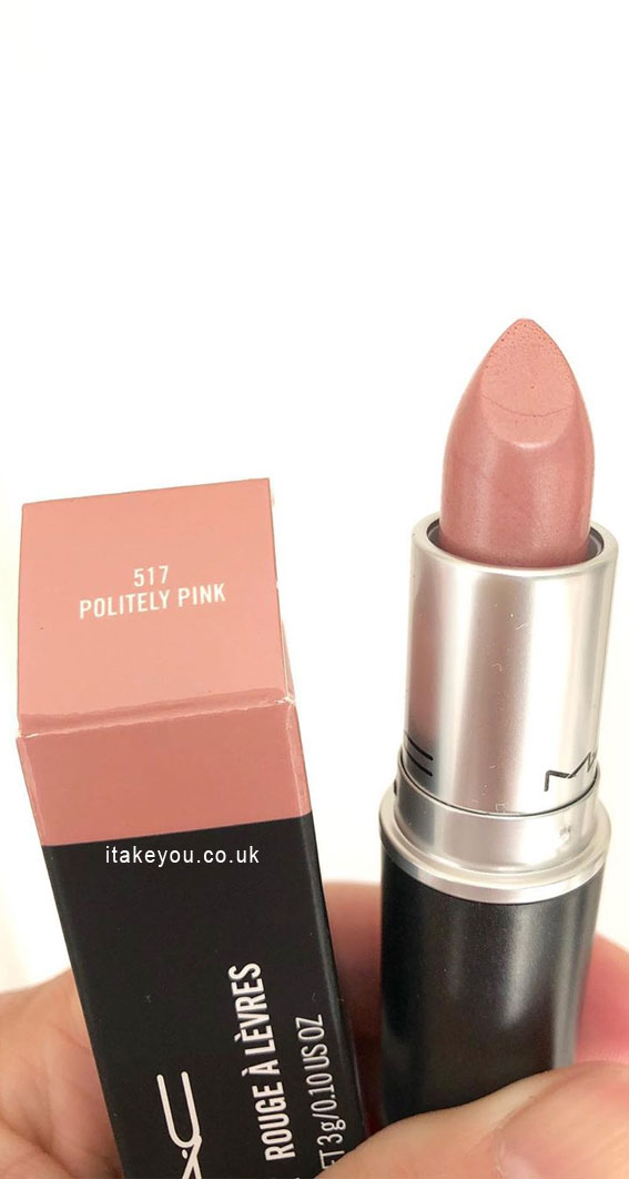 Politely Pink Mac Lustre Lipstick